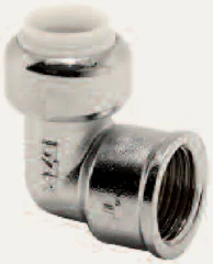 Коліно ВР (хром) Tectite T14CP