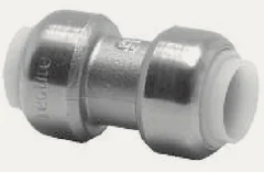 З'єднувач прямий (хром) Tectite T1CP