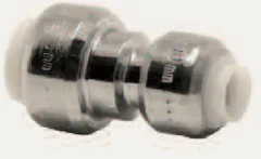 З'єднувач прямий (хром) Tectite T1RCP
