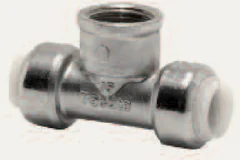 Трійник редукційний (хром) Tectite T30CP